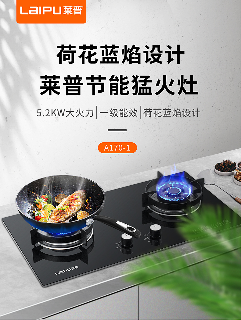 莱普节能猛火灶，带你体验做饭的乐趣！